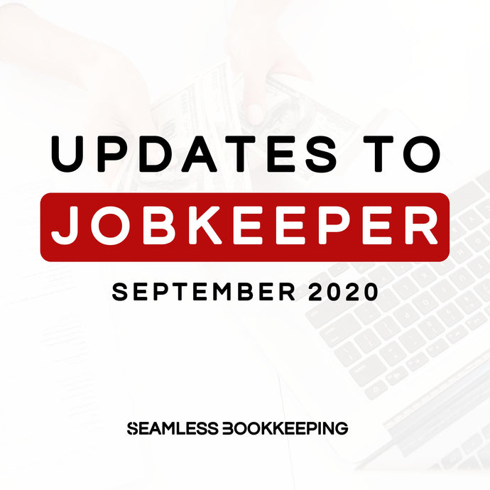JobKeeper changes that have passed Parliament!